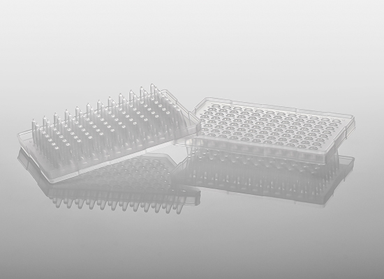 0.2ml透明PCR高裙邊96孔板
