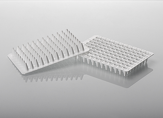 0.1ml透明QPCR無裙邊96孔板