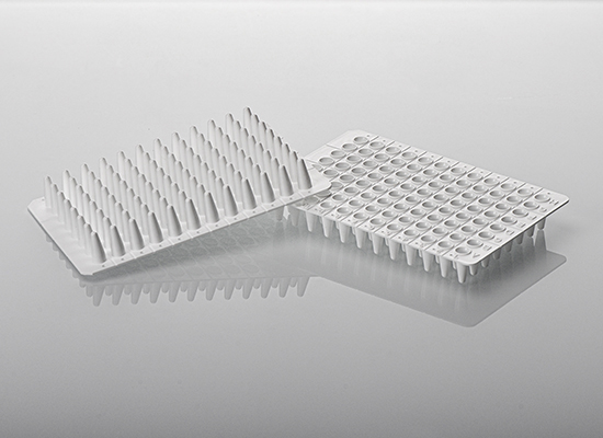 0.1ml白色QPCR無裙邊96孔板