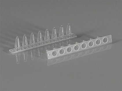 0.1ml透明QPCR8聯管&8聯光學蓋